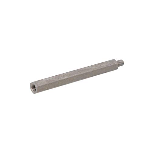 Douille d'espacement taraudée M6 avec corps hexagonal de 10mm de large et 90mm