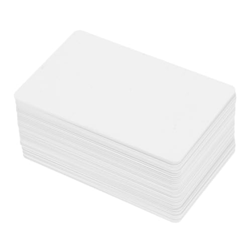 Cartes PVC blanches pour créer vos badges d'identité en entreprise et salons