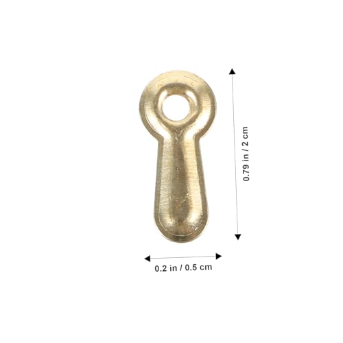 Image of Levemolo 120pcs Photo Frame Hardware Backing Clips Iron Turn Buttons for Wall Hanging Pictures