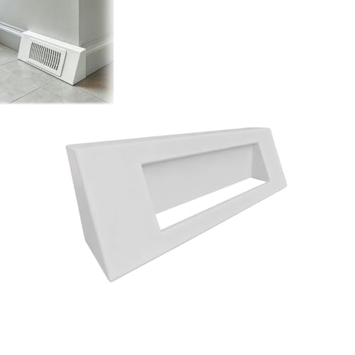 TrekGear Booster Fan Cover Compatible with Howeall 18 Protective Cover for Baseboard Registers 4x12 Fan Airflow Enhancer