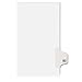 Kleer-Fax 90000 Series Numerical Side Tab Index Divider,Printed 83 - 25 Tab(s)/Set - 8.5" x 11" - 25