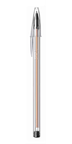 BIC Cristal Precisão -Caneta Esferográfica, Ponta Fina de 0.8mm, Pacote com 3 unidades