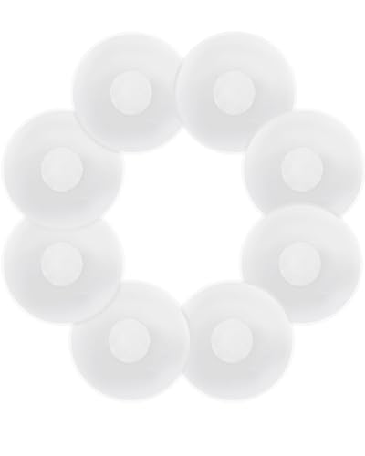 Transparent Pasties Nipple Covers, 4 Pairs Clear Gel Silicone Reusable Adhesive Breast Petals for Women