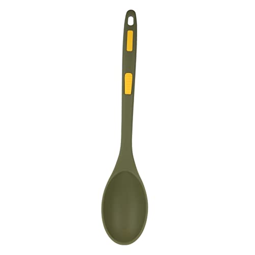 MAGICLULU cuchara de silicona Artilugio cocinando batería de cocina wok bol kitchen gadgets panelas cozinha conveniente cuchara mezcladora accesorio de cocina gel de sílice Light Green
