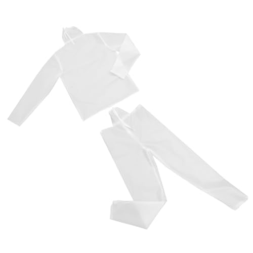 ANDRESLAD 1 セット ドライバッグ 物干し袋 衣類乾燥 ドライヤーバッグ 洗濯乾燥機 ランドリーバッグ ズボン乾燥機 ズボンのドライヤーバッグ 携帯用乾燥袋 ポリエステル 白い