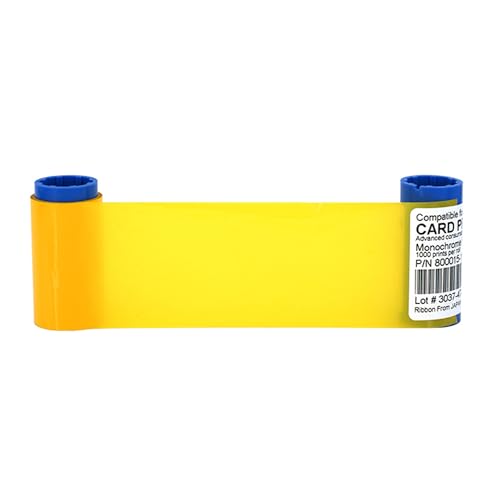 Compatible 800015-105 Ribbon Amarillo para Zebra/Eltron miniatura 1