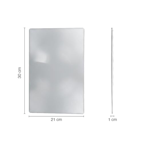 Image of oddpod 5 Pcs Big Size A4 Fresnel Lens & Flexible Plastic 3X Magnifying Sheet - Pack of 5