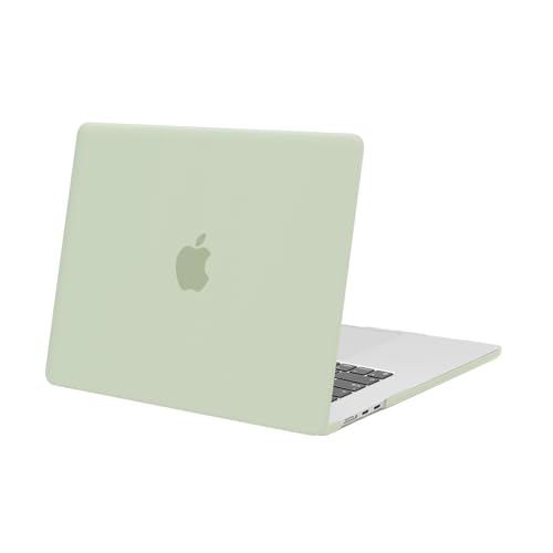 Image of MOSISO Compatible with MacBook Air 15 inch Case M5 M4 M3 M2 2026 2025-2023 | Model A3448 A3241 A3114 A2941, Scratch-Resistant Ultra-Thin Protective Hard Shell Case Cover, Sage Green