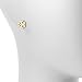 Tory Burch Small T Logo Stud Earrings (Gold)
