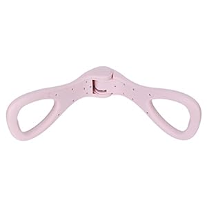 Elektrische heupspiertrainer, driehoekige structuurontwerp bekkenspierheuptrainer voor sportschool voor thuis(roze)