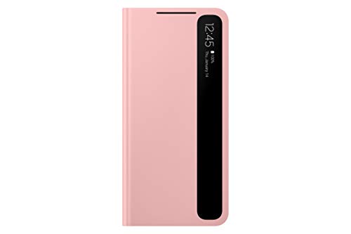 Samsung Galaxy S21 Case, S-View Flip Cover - Pink (Us Version)