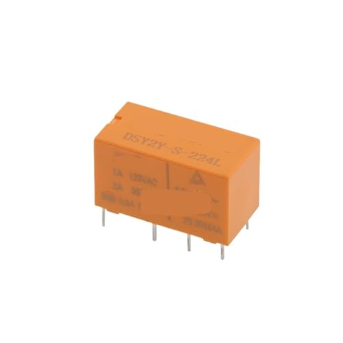 Relé DSY2Y-S-212L 12VDC con conversión doble y soporte de carga hasta 1A120VAC
