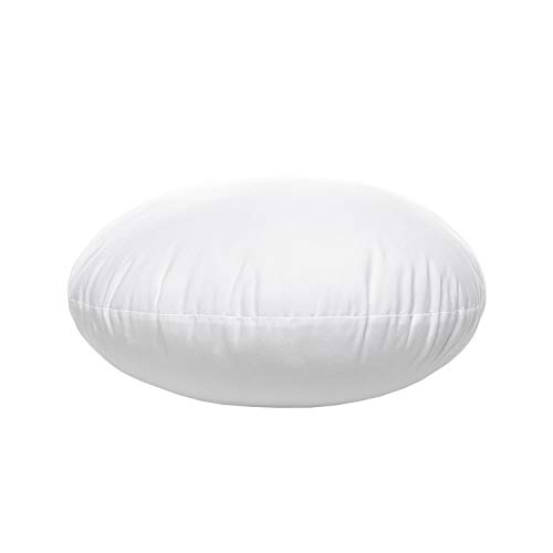 Phantoscope 32 Inches Diameter Round Decorative Floor Pillow Insert Throw Pillows Sham Stuffer