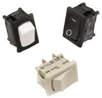 CARLING TECHNOLOGIES 651122-BB-0N SWITCH, ROCKER, SPST, 10A, 250V, BLACK