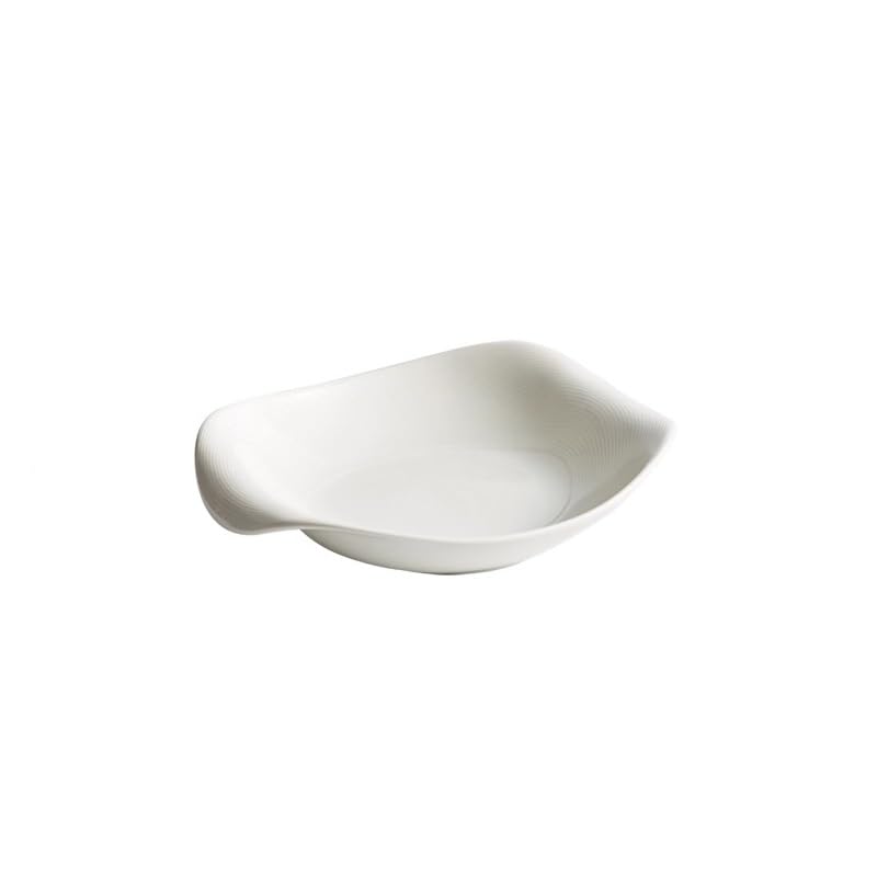 Piatti impilabili da 24,1 cm, piatti da bistecca occidentale, in ceramica, per la casa, per hotel, piatti da zuppa, piatti profondi per ristoranti (24,1 cm)