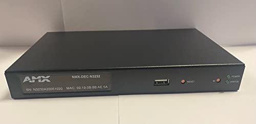 AMX FGN3232-SA Compressed Video Over IP Decoder PoE SFP