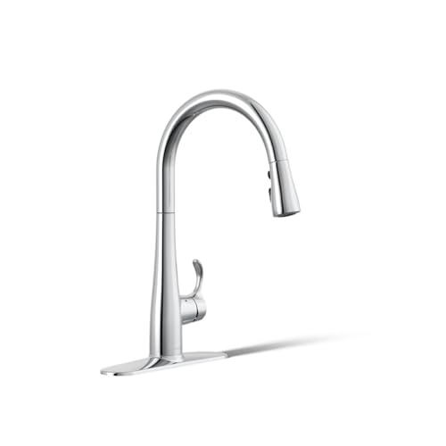 KOHLER Simplice Response Touchless Pull Down Kitchen Faucet in Polished Chrome, K-22036-CP
