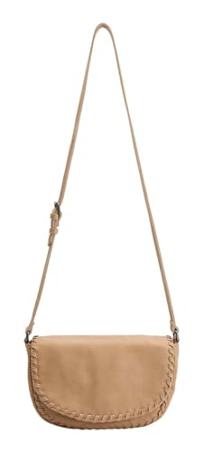 Saddle Bag Milk Coffee FREDsBRUDER Calm en cuir souple