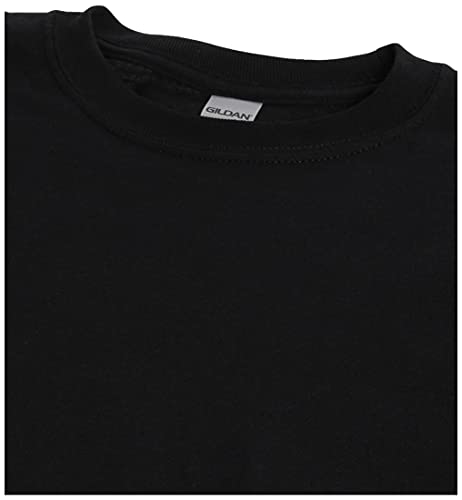 Gildan Men's Heavy Cotton Long Sleeve T-Shirt, Style G5400, 2-Pack, Black, X-Large #TOP2