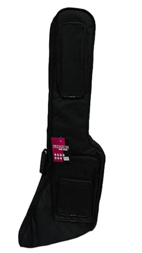 India Extra Thick Explorer Bass Guitar Gig Bag/soft case
