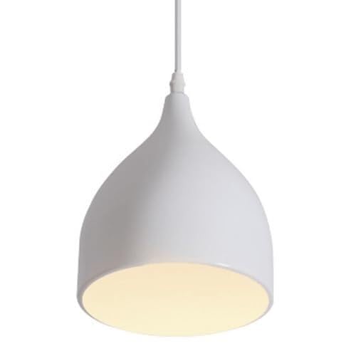 Lámpara colgante de metal minimalista con acabado mate para decoración interior