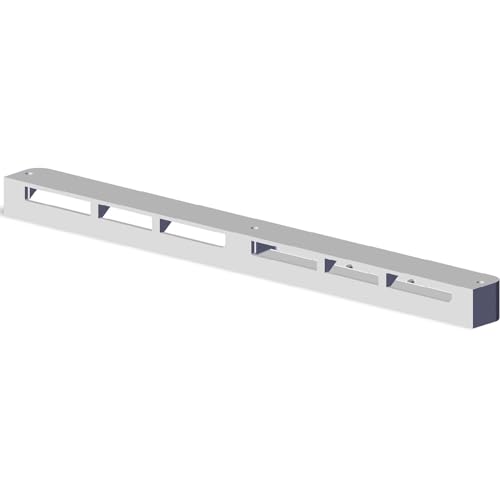 ARIMEO Fensterfalzlüfter classic T für Holzfenster zur Belüftung bei geschlossener Position, Fensterfalz Lüfter, Kunststoff weiß