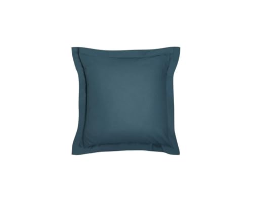 TODAY Taie d'oreiller Essential - 63 x 63+5 cm - 100% Coton uni - Paon