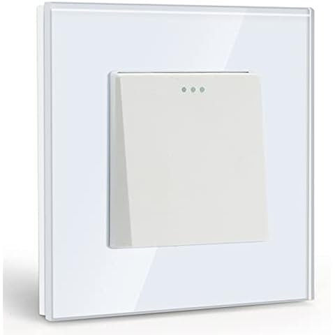 BSEED Interruptor de luz 1 Gang 1 Vía Cover