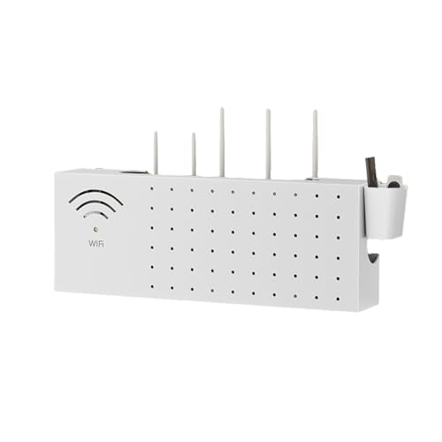 Routeur WiFi armoire de rangement murale pour cacher les câbles noirs