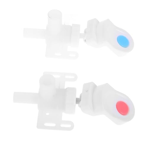 Tofficu 2pièces Lot De Pour Distributeur Eau Bec Verseur Plastique Réutilisable Pour Carafe Et Distributeur De Boissons Avec Vannes Eau Chaude Et Froide