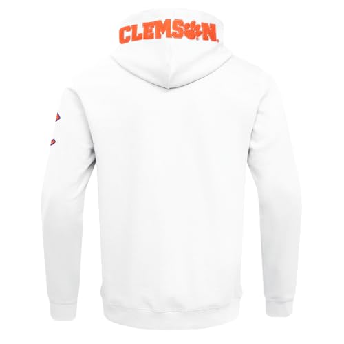 Image of Pro Standard Mens College Classic Chenille Cotton Double Knit Full Zip Hoodie