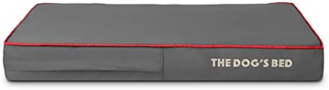 Replacement Outer Cover (No Mattress) for The Dog's Bed Orthopaedic, Washable Fur Fabric, Small 71 x 48 x 10cm (Grey Fur)