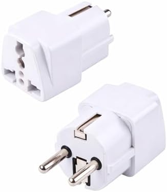 Hadron 4’ü 1 Arada Uluslararası Seyahat Priz Adaptörü, ABD, AB, İngiltere, Avustralya Fiş Tipi, Çoklu Cihaz Şarj, Kompakt ve Taşınabilir Dönüştürücü, Akıllı Telefon Tablet Laptop Uyumlu, Kaliteli ABS - Görsel 1