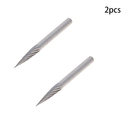 Fresas rotativas Auniwaig, 3 mm, 2 piezas miniatura 3