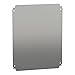 Plate, Mounting, Galvanized Steel, CRN, CRS Series Enclosures, 125 mm, 250 mm