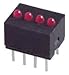 DIALIGHT - 555-5003F - INDICATOR, LED PCB, 4-LED, 2MM, RED, 5V