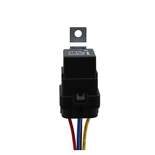 Relais de voiture 12V 24V étanche 40A avec support pour faisceau électrique de véhicule