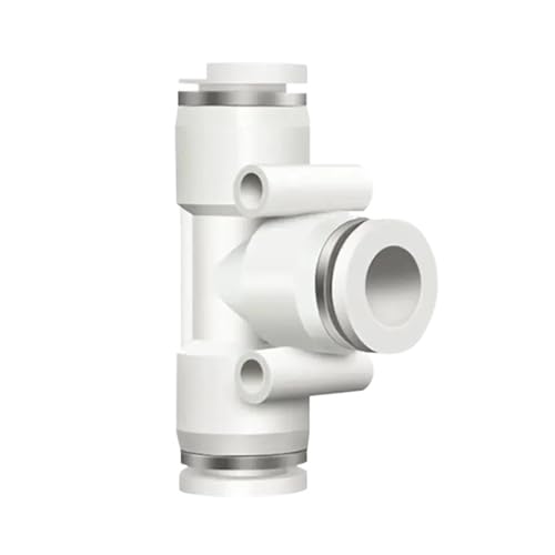 1/10/20 PCS PE Pneumatic Air Quick Fittings OD 4 6 8 10 12 14 16mm Tube Pipe Connector for Industrial Automation(PE-8,1 PC)