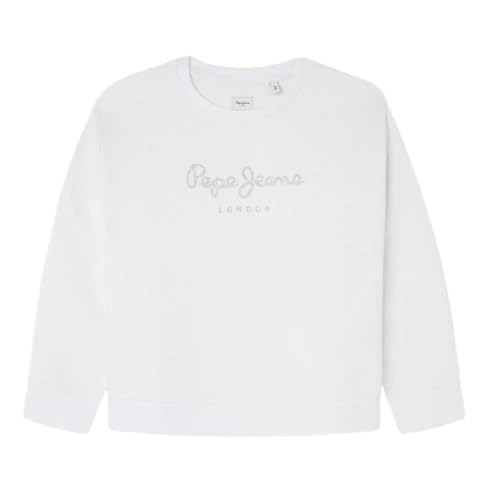 Pepe Jeans Winter Rose Sudadera, White (White), 4 años para Niñas