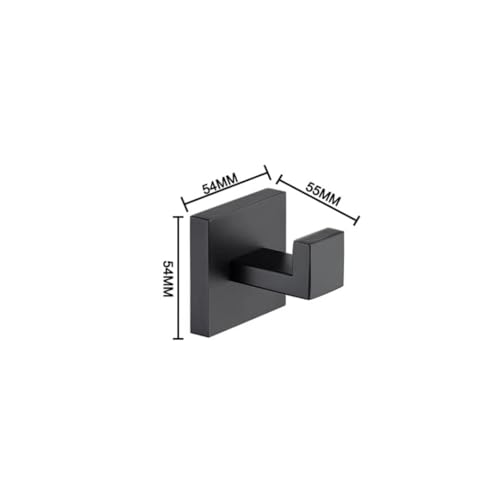 Accessoires de salle de bain noir mat pour une douche moderne et épurée - 4