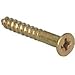Hillman Brass Wood Screw No. 8 X 1-1/4 " Phillips Brass Flat Head