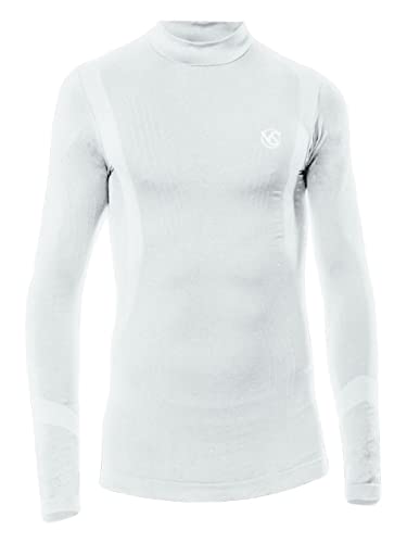T-shirt m/lunga junior 12-14 anni blouse blanc coton unisexe