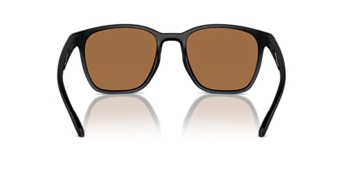 Native Unisex Sunglasses Matte Black Frame, Brown Polarized Lenses, 54MM4