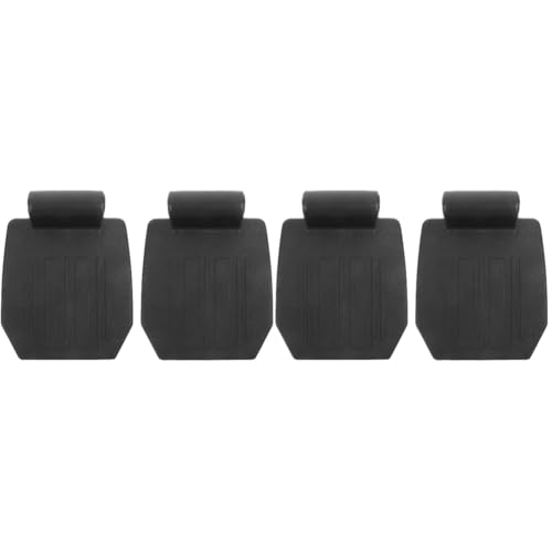 HAPINARY 4pcs Wheelchair Footrest Pedals Stable Wheelchair Leg Rest Replacement Suitable Comfortable Support for Elderly and Disabled Users