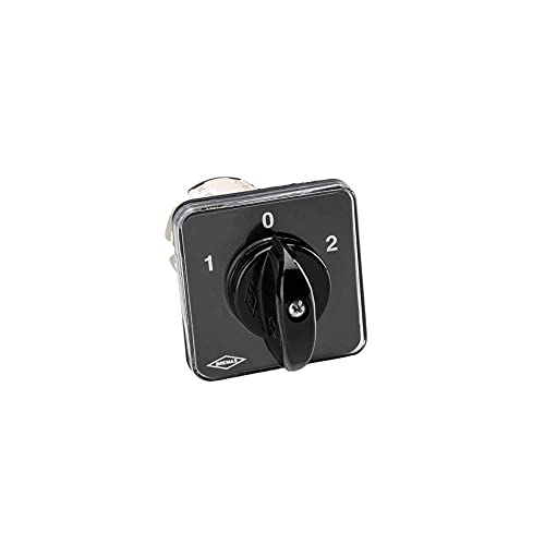 Bremas Reverse Changeover Switch, 16A 690V 3 Positions 10 Terminals Universal On-Off Rotary Cam Switch, IP20 Selector Switch