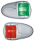 Perko Vertical Surface Mounted Boat Side Light (Pair) 12V 1264DP0CHR