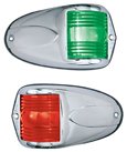 Perko Vertical Surface Mounted Boat Side Light (Pair) 12V 1264DP0CHR