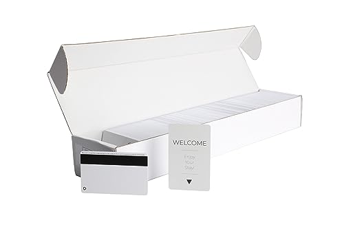 Wholesale Hotel Products 2000 Reprogrammable Key Card Pack – Compatible w/Onity, Ilco, Saflok Electronic Hotel Systems – for Hotel, Motel, Condominium, Rental Property Door Access & Key Card Entry