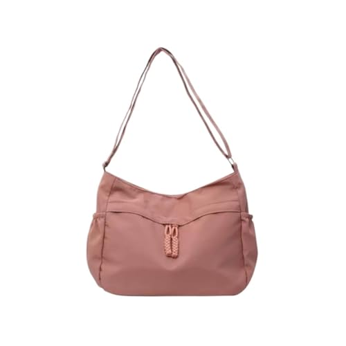 Casual Nylon Hobos Crossbody Bags Solid Zipper Women's Bags Fashion High Capacity Solid Color Single Shoulder Bag