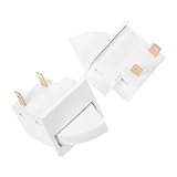 PACKOVE Interruptor de Luz de Puerta para Frigorífico 2 Pines, Accesorio para Control del Interruptor del Refrigerador, Piezas de Repuesto para Accesorios de Iluminación, Compatible